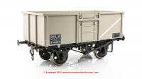 7F-030-013 Dapol 16 Ton Steel Mineral Wagon number B165893 in BR Grey - welded Dg 1/108 branded COAL 16